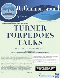 First Montrose Commons - Newsletter April 2020
